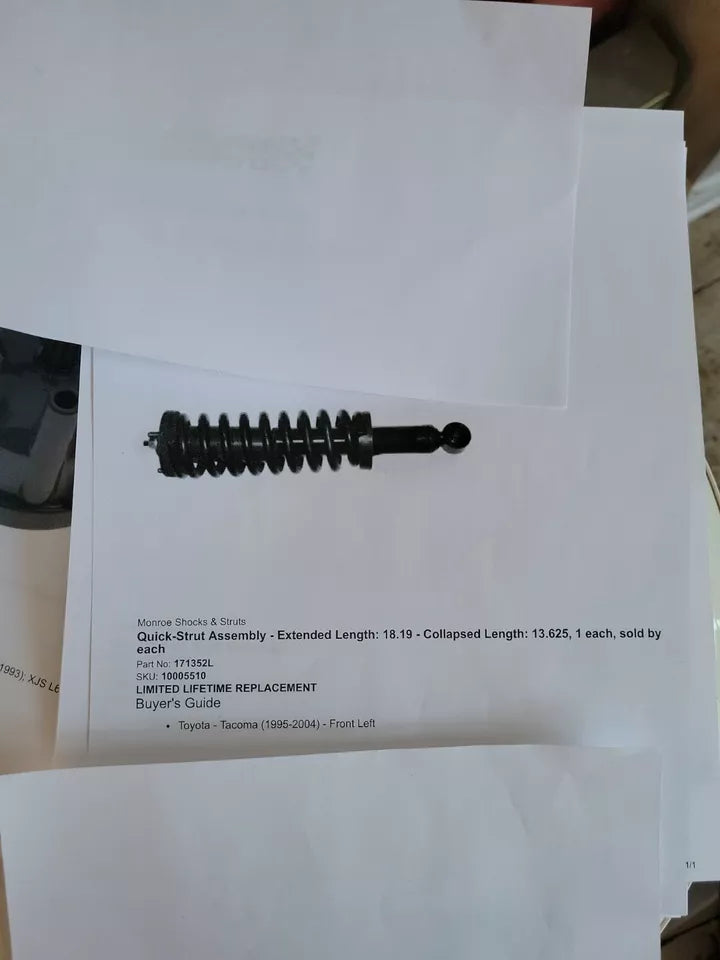 Tacoma (1995-2004) Front Left Replacement Part