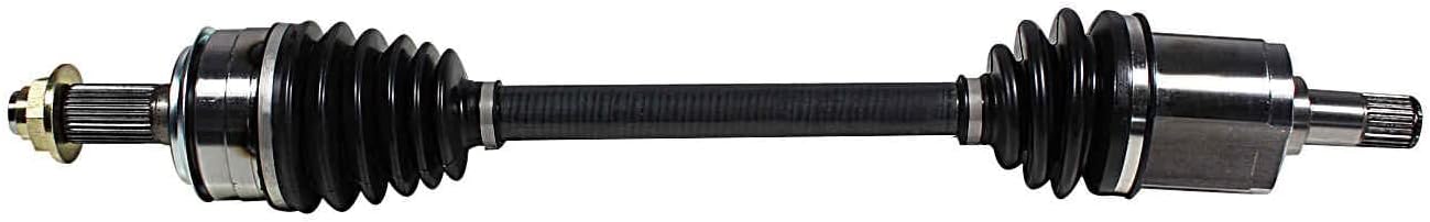 Front Left (LF) CV Axle Assembly for 2009, 2010, 2011, 2012, 2013, 2014 Acura TSX; 2008, 2009, 2010, 2011, 2012 Accord; L4 2.4 2008, 2009, 2010, 2011, 2012, 2013, 2014