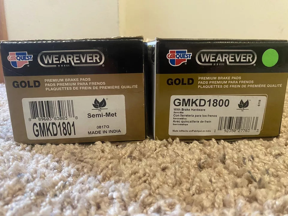 Mini Cooper Premium Brake Pads Collection (2014-2024): Rear - L3 1.5 & L4 2.0